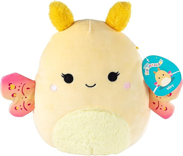 Squishmallows Original 10-Inch Miry The Halloween Moth - Official Jazwares Plush - Collectible Soft & Squishy Bufferfly Bug Stuffed Animal Toy - Add to Your Squad - Gift for Kids, Girls & Boys