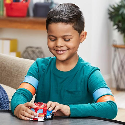 Transformers Playskool Heroes Rescue Bots Academy Team Optimus Prime, 4.5-Inch Action Figure, Kids Converting Robot Toy, Ages 3+ (Amazon Exclusive)