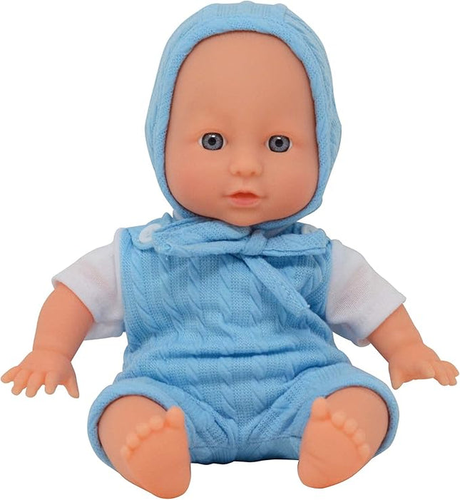 12 inch Realistic Baby Doll with Soft Body and Vinyl Head, Arms, and Legs, Beautiful Soft Baby Doll Dressed in a Matching Onesie and Hat – Packaged in a Gift Box– Ideal Size for Toddlers, Boys, Girls