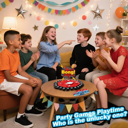 Word Game Family Board Games for Kids & Adults with 2 Modes,220 Topic Categories 24 Letters Pressing Games,Fun Fast-Paced Learning Game,35 Cards,LCD Display Timer,Christmas & Birthday Gifts,Red