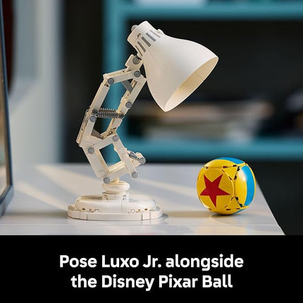 LEGO Ideas Disney Pixar Luxo Jr. - Building Set for Adults, Men & Women, Ages 18+ - Office and Desk Decor - Gifts for Christmas - 21357