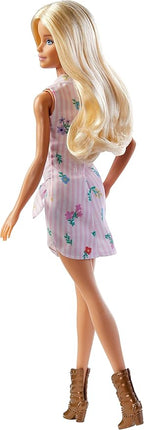 Barbie Fashionistas Doll with Long Blonde Hair - Floral Outfit