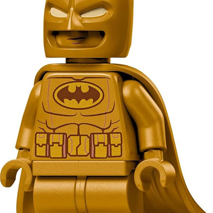 LEGO DC Batman: Batman Logo Building Toy - Super Hero Bedroom Decor for Kids, Boys & Girls, Ages 12+ - W/Classic & Golden Minifigures - Gift Idea for Birthdays & Fans - 76330