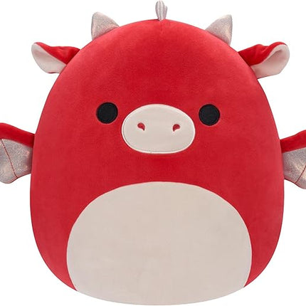 Squishmallows Original FlipAMallows 12in Dragonfruit and Dragon Flippable Plush - Official Jazwares Product (Medium)