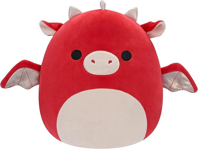 Squishmallows Original FlipAMallows 12in Dragonfruit and Dragon Flippable Plush - Official Jazwares Product (Medium)