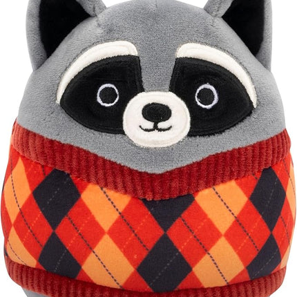 Squishmallows Original 5in Harvest 4-Pack – Hans Hedgehog, Mac Acorn, Misha Candle, Rocky Raccoon – Official Jazwares Plush (Little) Amazon Exclusive