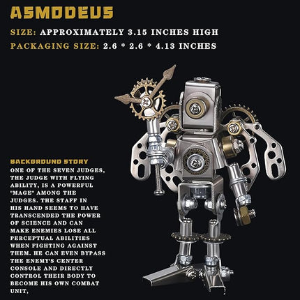 3D Metal Puzzles for Adults，3D Puzzle Metal Model Kit，3D Mechanical Model，Brain Teaser Puzzles DIY Assembling for Stress Relief for Teenagers and Adults