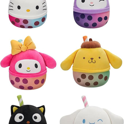 Squishmallows Original Sanrio 8in Scented Boba Mystery Squad – Official Jazwares Plush (Little)