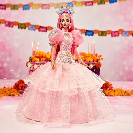 Barbie 2023 Día De Muertos x Pink Magnolia Doll Limited Edition, HJX16
