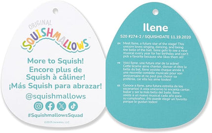 Squishmallows Original 20in Ilene The Pink Unicorn with Rainbow Mane – Official Jazwares Plush (Jumbo)