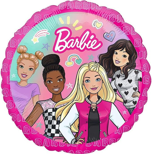 Barbie's Birthday Party Supplies Dream Together Foil Balloon Bouquet Decorations