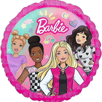 Barbie's Birthday Party Supplies Airloonz Foil Balloon Bouquet Decorations