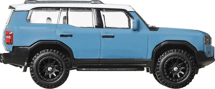 Hot Wheels Premium Car Culture Off Road 1:64 Scale Die-Cast 2024 Toyota Land Cruiser Vehicle with Real Riders Tires & Metal/Metal Body & Chassis
