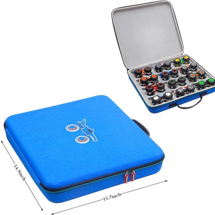 Hard EVA Protective Carrying Storage Case For HOT WHEELS Monster Trucks,Monster Jam 1:64 Scale Die-Cast Ultimate Chaos 12 Pack Vehicles