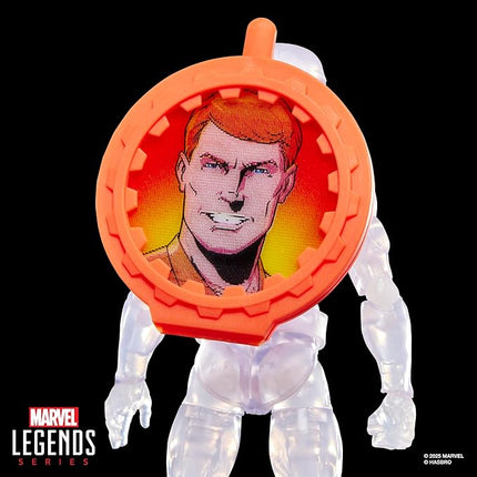 Marvel Legends Series Secret Wars Ice Man, X-Men Retro Comics Collectible 6-Inch Action Figure with Shield