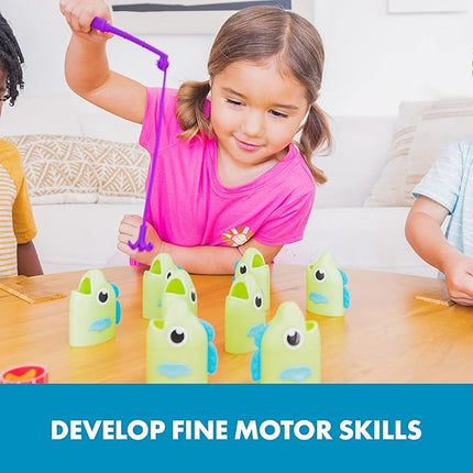 Educational Insights Reel Big Catch Game - Fishing Games for Kids, Toddler Fine Motor Games, Early Math Preschool Toys, Fun Family Activities and Learning Gifts for Boys & Girls Ages 3+