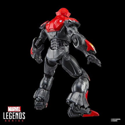 Marvel Legends Series Ultimate Iron Man, Comics-Inspired Collectible 6-Inch Scale Action Figure with Character-Sized Comic Accessory