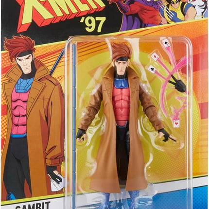 Marvel Hasbro Legends Series Gambit, X-Men ‘97 Collectible 6 Inch Action Figures, Legends Action Figures