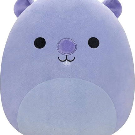Squishmallows Original 12-Inch Javari Lavender Groundhog - Medium-Sized Ultrasoft Official Jazwares Plush