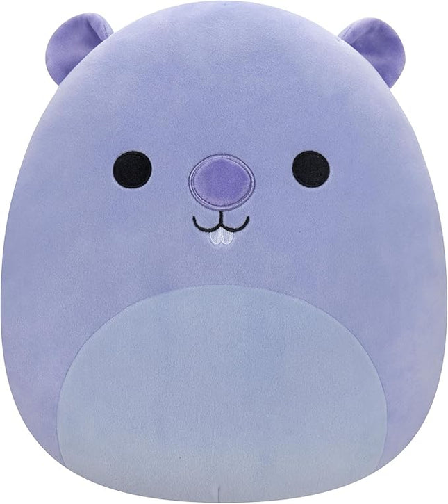 Squishmallows Original 12-Inch Javari Lavender Groundhog - Medium-Sized Ultrasoft Official Jazwares Plush