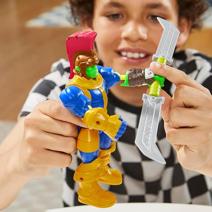 Avengers Marvel MixMashers Thanos Custom Mix-and-Match Deluxe Action Figure & Accessories, 5-Inch-Scale Super Hero Toys for Kids Ages 4+