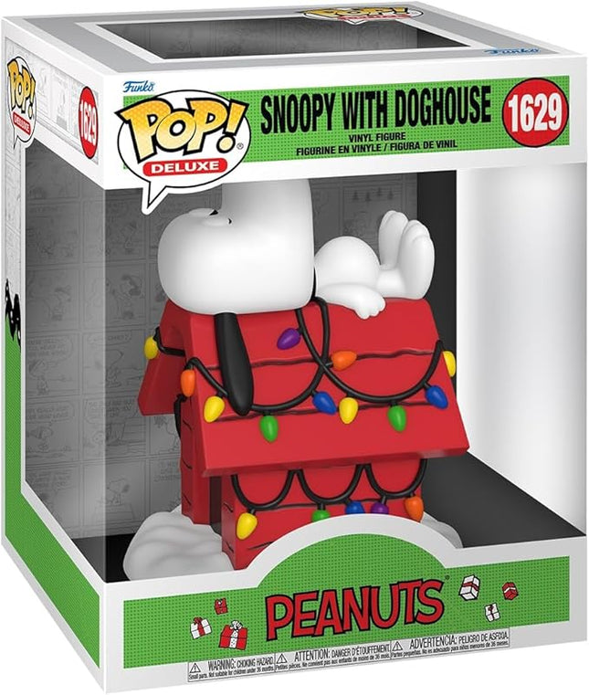 Funko Pop! Deluxe: A Charlie Brown Christmas - Snoopy with Doghouse