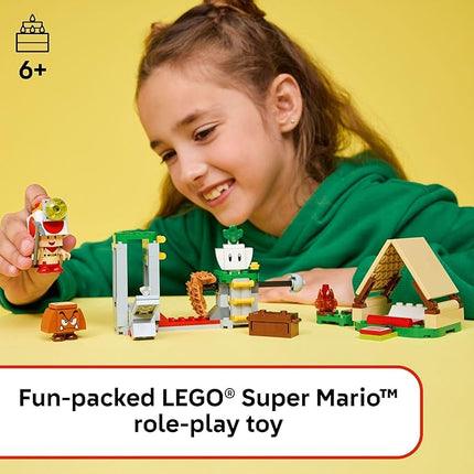 LEGO Super Mario Captain Toad’s Camp Building Toy - Pretend Play Set for Kids, Ages 6+ - Building Blocks for Boys & Girls W/Toad, Goomba, & Turnip Toy Figures - Gift Idea for Birthdays - 72040