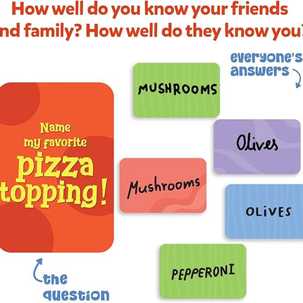 Skillmatics Card Game – Who Knows You Best? Hilarious Family Party Game for Kids, Boys, Girls, Teens & Adults, Fun for Game Nights & Parties, Gift for Ages 8, 9, 10 and Up, 2025 Edition