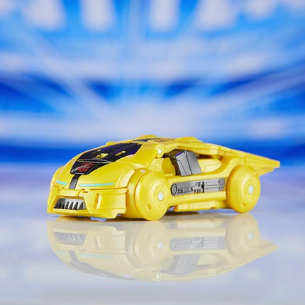 Transformers: One Prime Changer Bumblebee (B-127) 5-Inch Robot Action Figure, Interactive Toys for Boys and Girls Ages 6 and Up