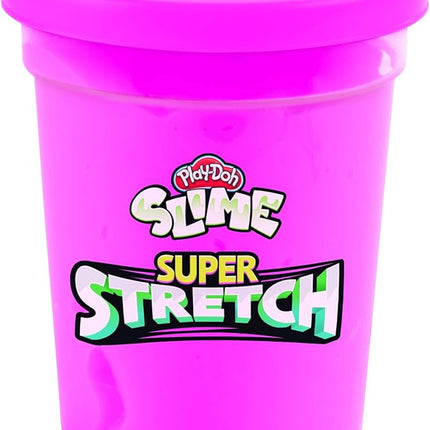 Play-Doh Slime Super Stretch 2-Pack for Kids 3 Years and Up - Yellow and Red