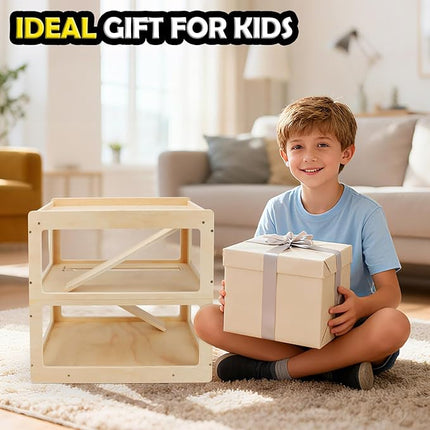 Display Case for Hot Wheels Garage & Matchbox Cars, 1/64 Scale Diecast Toy Car Garage, Storage Case for Hot Wheels, Parking Garage Diorama Toy Car Parking Car Ramp