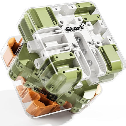 Rubik Race Game, 3D Maze Puzzle Games for Kids 8-12, Color-Match Puzzle Game, Education Sensory Toys Birthday Gift for Adults Kids 8 9+ Year Old Boy