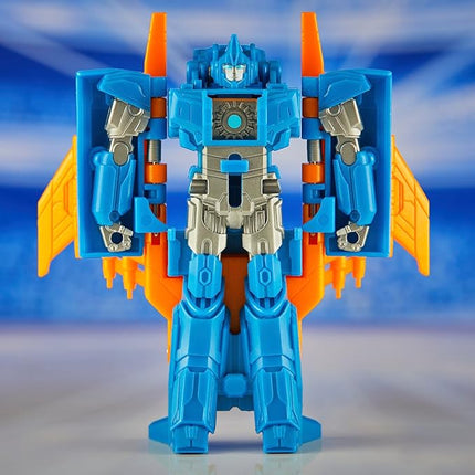 Transformers: One Cog Changer Sentinal Prime 4-Inch Robot Action Figure, Interactive Toys for Boys and Girls Ages 6 and Up