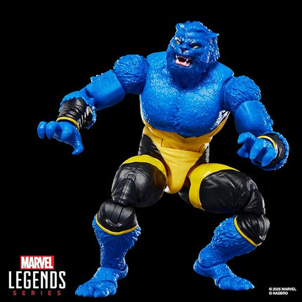 Marvel Legends Series Marvel's Beast, Astonishing X-Men Comics-Inspired Collectible 6-Inch Scale Action Figure with Character-Sized Comic Accessory