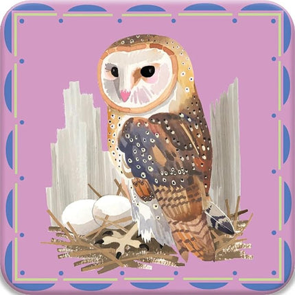 eeBoo: Memory & Matching Game- Little Birds- 18 Illustrated Matching Pairs, Concentration Tile Game, Informational Insert, Kids Ages 4+, 1-4 Players