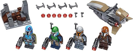 LEGO Star Wars Mandalorian Battle Pack 75267 Mandalorian Shock Troopers and Speeder Bike Building Kit; Great Gift Idea for Any Fan of Star Wars: The Mandalorian TV Series (102 Pieces)