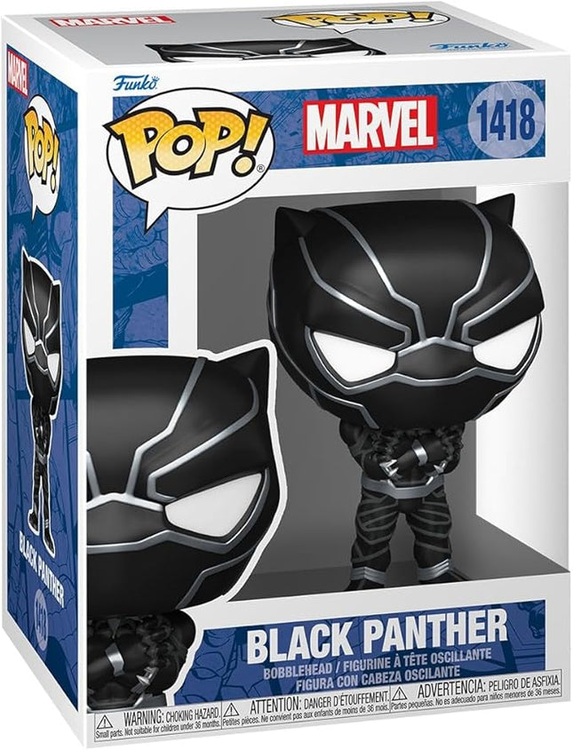 Funko Pop! Marvel: Black Panther - Marvel Comics - Collectable Vinyl Figure - Gift Idea - Official Merchandise - for Kids & Adults - Comic Books Fans - Model Figure for Collectors