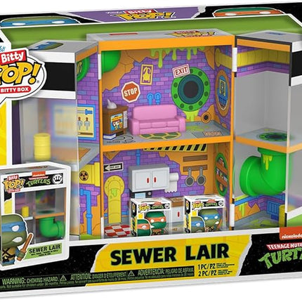 Funko Pop! Bitty Boxes: Teenage Mutant Ninja Turtles - Sewer Lair - Collectable Vinyl Figure - Gift Idea - Official Merchandise - Toys for Kids & Adults - Model Figure for Collectors