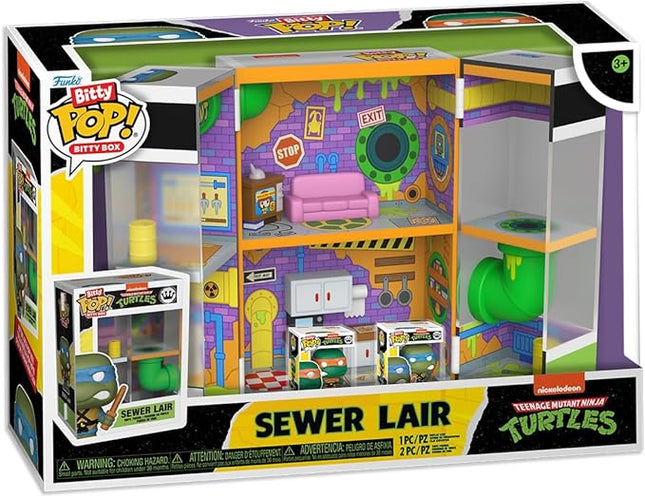 Funko Pop! Bitty Boxes: Teenage Mutant Ninja Turtles - Sewer Lair - Collectable Vinyl Figure - Gift Idea - Official Merchandise - Toys for Kids & Adults - Model Figure for Collectors
