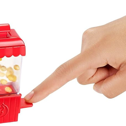 Barbie Cooking & Baking Accessory Pack with Popcorn-Themed Pieces, Including T-Shirt for Doll, Popcorn Machine Mold & Container of Molded Dough, Ages 4 Years Old & Up, Multi