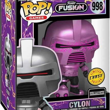 Funko POP Games: Fusion - Cylon - 1/6 Odds for Rare Chase Variant - Battlestar Galactica - Classic - Collectable Vinyl Figure - Gift Idea - Official Merchandise - for Kids & Adults