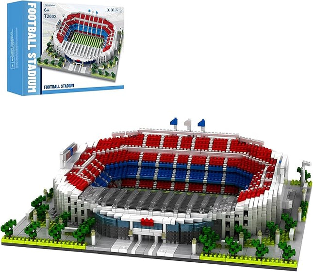 Soccer Stadium Building Blocks Sets Toys Football Architecture Model Kits Gifts for Adults Kids Boys 3500+Pieces