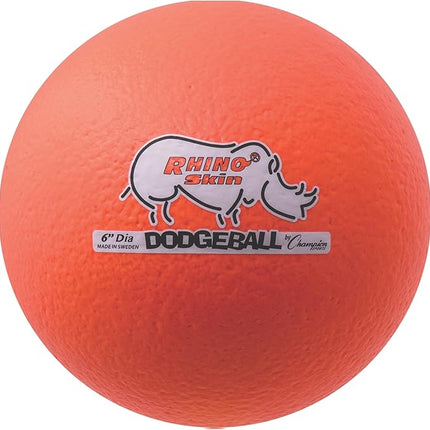 Champion Sports® Rhino Skin® Low Bounce Dodgeball Sets & Singles for Playground, PE, Backyard & League Games – Team Sports Equipment for Youth & Adults