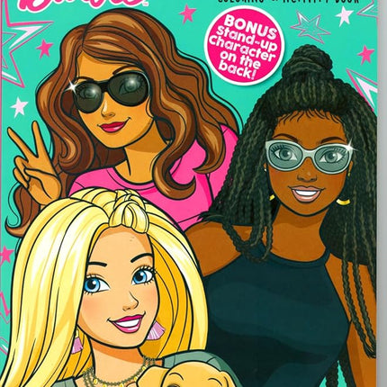 Barbie Coloring and Activity Book Set for Kids Toddlers – Set of 2 Books with Stickers and More