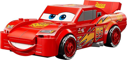 LEGO Speed Champions Lightning McQueen Toy - Disney Pixar Cars Building Blocks for Kids, Boys & Girls, Ages 9+ - Pretend Play Race Car & Bedroom Shelf Display - 77255