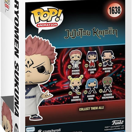 Funko POP! Animation: JJK - Sukuna - Jujutsu Kaisen - Collectable Vinyl Figure - Gift Idea - Official Merchandise - for Kids & Adults - Anime Fans - Model Figure for Collectors and Display