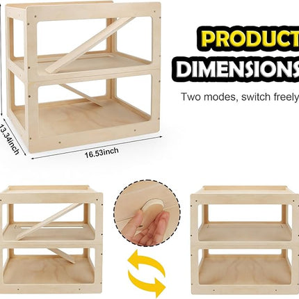 Display Case for Hot Wheels Garage & Matchbox Cars, 1/64 Scale Diecast Toy Car Garage, Storage Case for Hot Wheels, Parking Garage Diorama Toy Car Parking Car Ramp