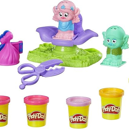 Play-Doh Trolls Press N Style Salon Model Kit