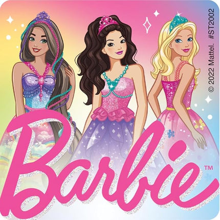 SmileMakers Barbie Fantasy 2.5" Stickers 100 ct