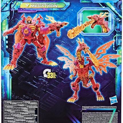 Transformers Toys Legacy Evolution Leader Transmetal II Megatron Toy, 8.5-inch, Action Figure for Boys and Girls Ages 8 and Up